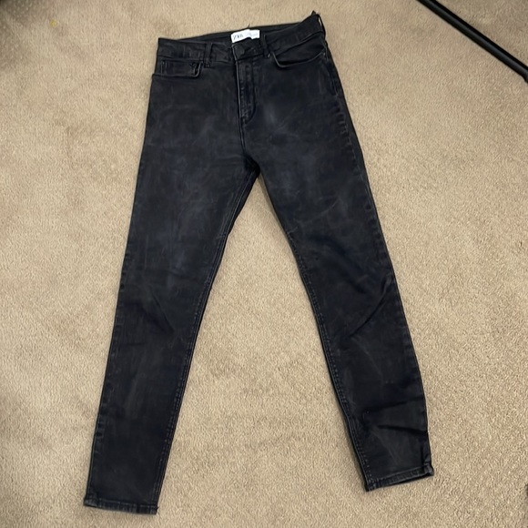 ZARA black skinny jeans size 6 - Picture 2 of 2